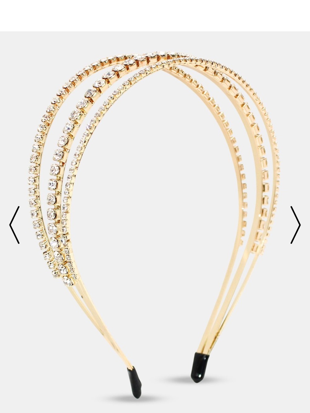 Anthropologie Crystal Headband